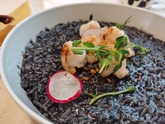 墨鱼汁鲜虾炒饭-7senses(金狮广场店)