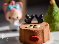 驯鹿表情包榛子慕斯蛋糕-星巴克臻选(北京富力家园店)