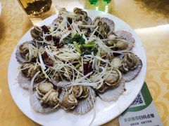 油泼扇贝-1910老鲁味海鲜·戳子肉·青岛菜(金沙滩店)