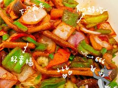 鳝鱼腰花双料面-欣达面馆(天桥支路店)