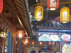 -东来菜馆•手抓海鲜家常菜•海鲜锅贴(鸽子窝店)