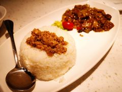 鱼香茄子肉燥饭-千日贺茶餐厅(高新万达店)