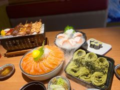 薄切深海三文鱼刺身-万岁寿司(天河领展店)
