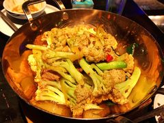 香锅花菜-绿茶餐厅(乐峰广场店)