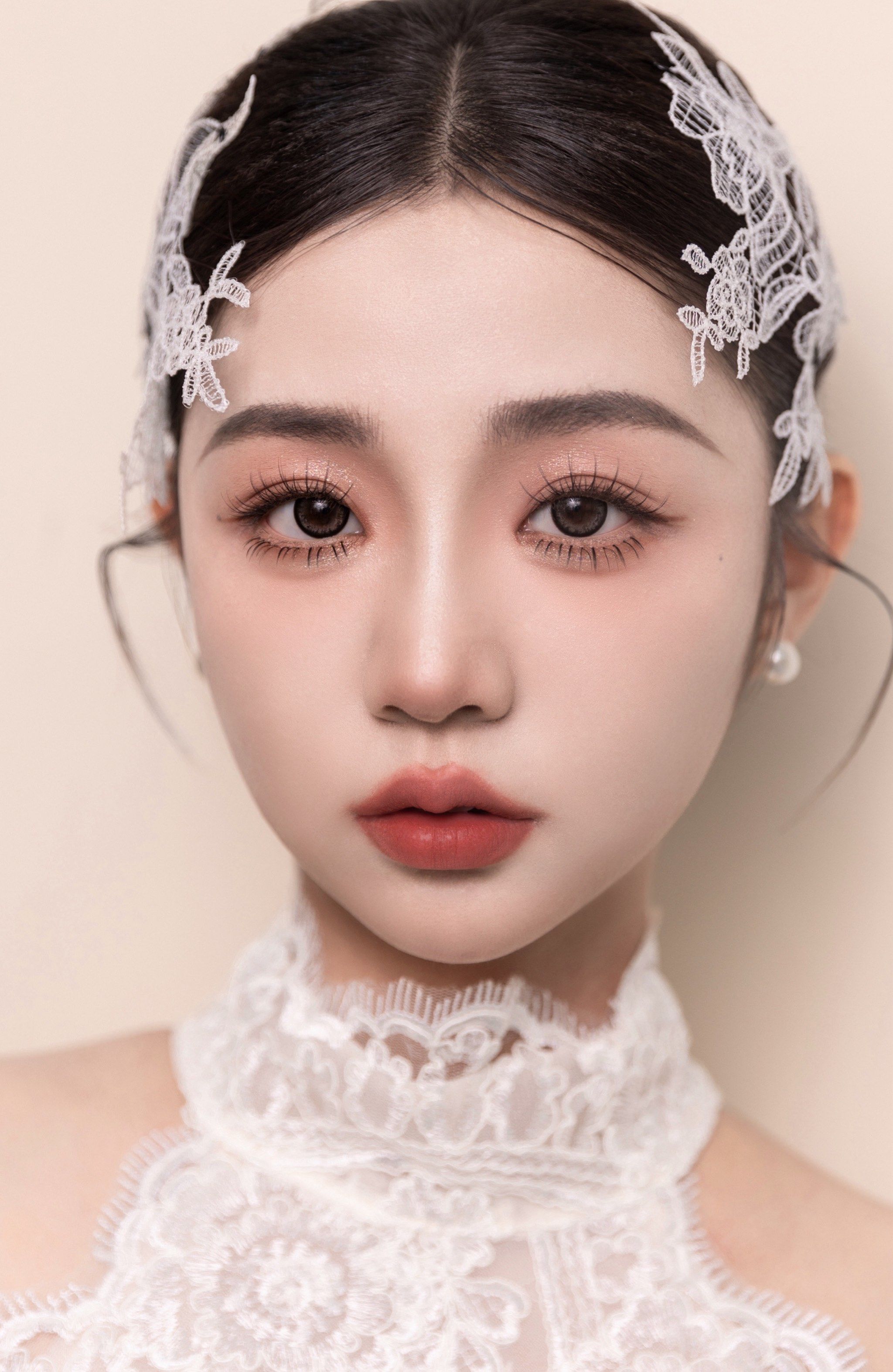 妆出自然的仙气感