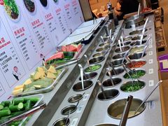 自助调料区-海底捞火锅(万达坊店)