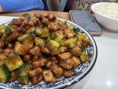 酱爆肉丁-北大地皖峰饭馆