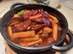 鱼香年糕炒茄子-涌上外婆桥(南塘店)