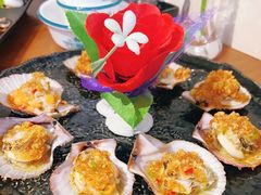 -东来菜馆•手抓海鲜家常菜•海鲜锅贴(鸽子窝店)