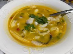酸萝卜黑鱼片-小河盐帮·私家菜·烤鸭(三元桥·霄云路店)