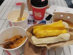 新奥尔良烤鸡腿汉堡-肯德基(前门店)