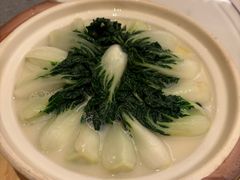 鸡汁白菜仔-利苑酒家(合景国际金融广场店)
