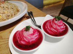 蓝莓山药-汝是素•文创素食馆(金月湾店)