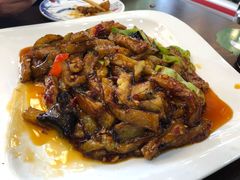 鱼香茄子-老马家拉面(碧水花园东南)