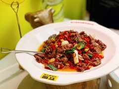 酸萝卜炒牛百叶-炊烟小炒黄牛肉(环球港店)