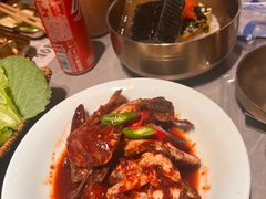 -草家酱蟹炭火烤肉店(珲春南路一店)