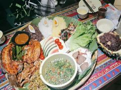 -金塔傣乡·德宏傣味·手抓饭·孔雀宴·云南民族特色菜(文化巷店)