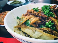咖喱牛肉牛肚小圓拌面-逸桂禾面馆