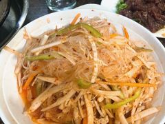 菜心粉丝-韩风烤牛肉冷面店