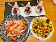 蓝莓山药-小城粥道·海胆鲜虾粥(解放广场店)