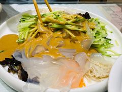 五彩拉皮-添福来墨鱼饺子 · 海鲜东北菜(大连星海·黄浦路店)