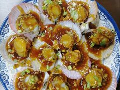 油泼扇贝-公寓家常菜馆(海军博物馆店)