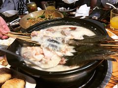生滚白贝鲜虾粥-盈田盈粥庄(博山东路店)