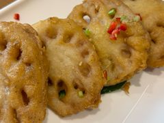 椒盐藕夹-枣子树·素食餐厅(普陀山店)