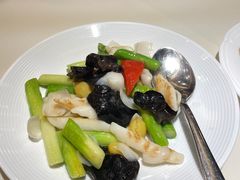 淮山银杏炒幼芦笋-利苑酒家(华熙国际店)