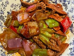 酱爆腰花拌面-阿大排档(长春这有山店)