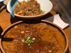 阿婆烧的手工苕粉-吃饭皇帝大土家民族菜(正大广场店)