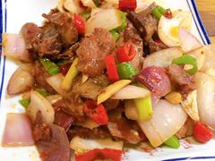 葱爆牛肉-风波莊·武侠主题餐厅(海州万达广场店)