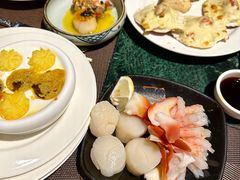 甜虾刺身-白天鹅宾馆·流浮阁咖啡厅