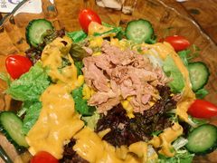 金枪鱼蔬菜沙拉-七八冷面·延边朝鲜族美食(欢乐谷店)