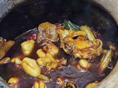 -长城砂煲田鸡粥