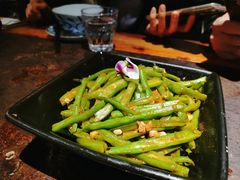 三巴酱四季豆-上楼私房菜(院士路店)