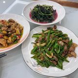 今天的家常菜有点辣