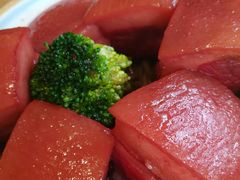 这颜色看到怪怪的，味道不好吃，-毛家饭店(拱北店)