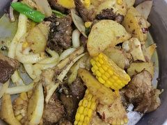 -尕西木老春台东乡手抓美食