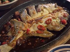 铁板黄鱼-贰醒·私房小院烧烤 (太古里店)