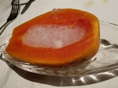 木瓜西米露-领鲜活海鲜榴莲自助火锅(东门店)