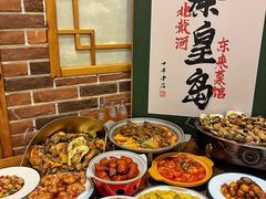 -东来菜馆•手抓海鲜家常菜•海鲜锅贴(鸽子窝店)