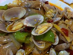 爆炒花斑蛤-温州一家人美食(西木头市店)