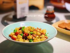 青椒土豆炒脆哨-黔香阁·味(花木店)