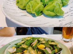 菠菜汁鲜肉水饺-唐廊烤鸭店(工体店)