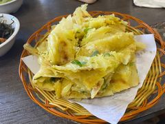 葱花烙饼-何胖子丸子汤(南海街店)