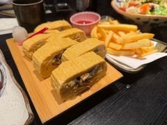 鳗鱼鸡蛋卷-玄白·炭烤活鳗(上海首店)