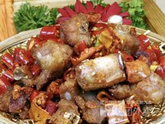 香辣排骨-红蕃干锅·脆皮香辣虾(南屏街金鹰店)