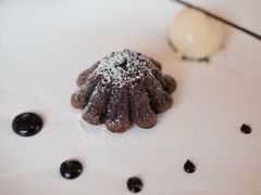 熔岩巧克力冰激凌-Jean Georges