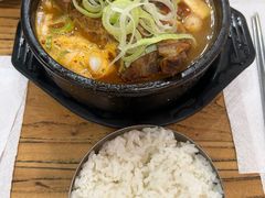 猪骨汤饭-旺清进洞米肠汤